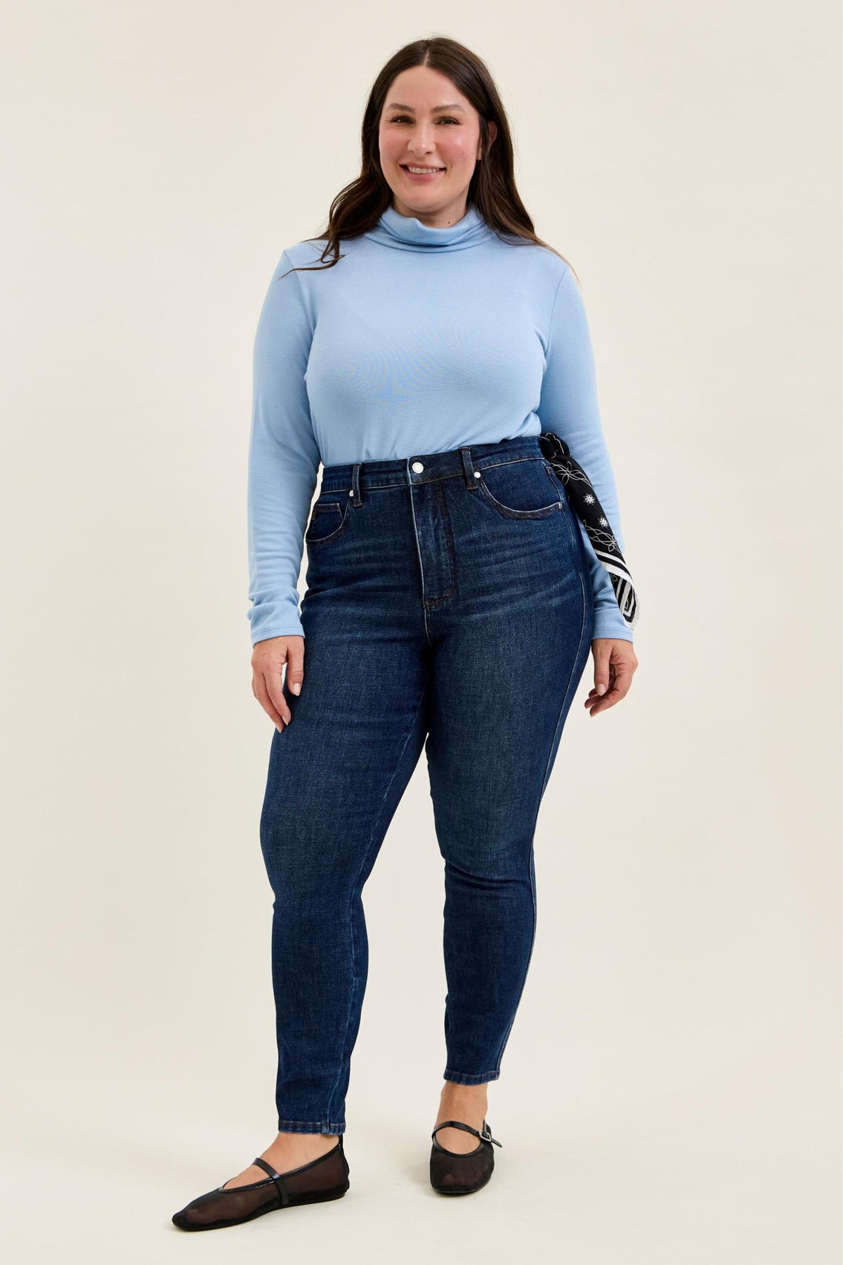 High Rise Skinny Jeans