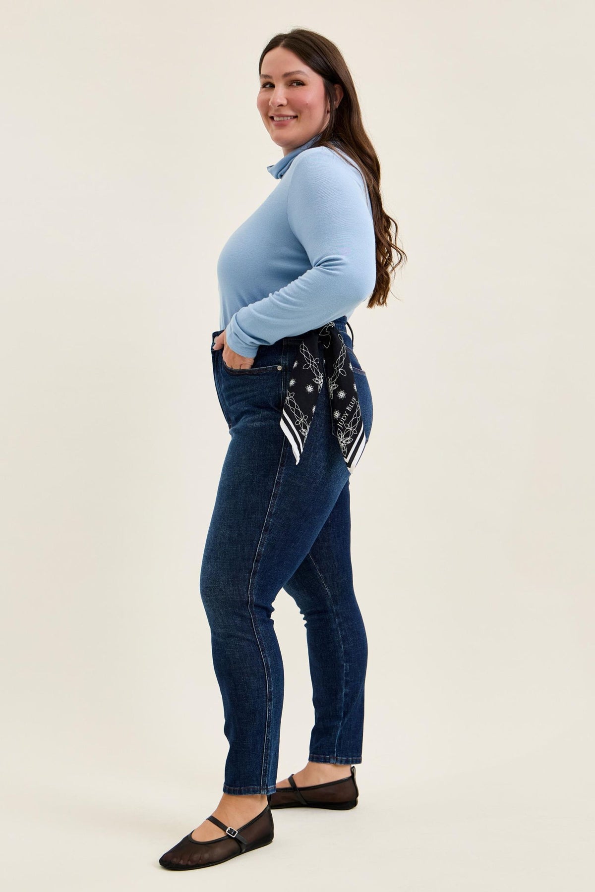 High Rise Skinny Jeans