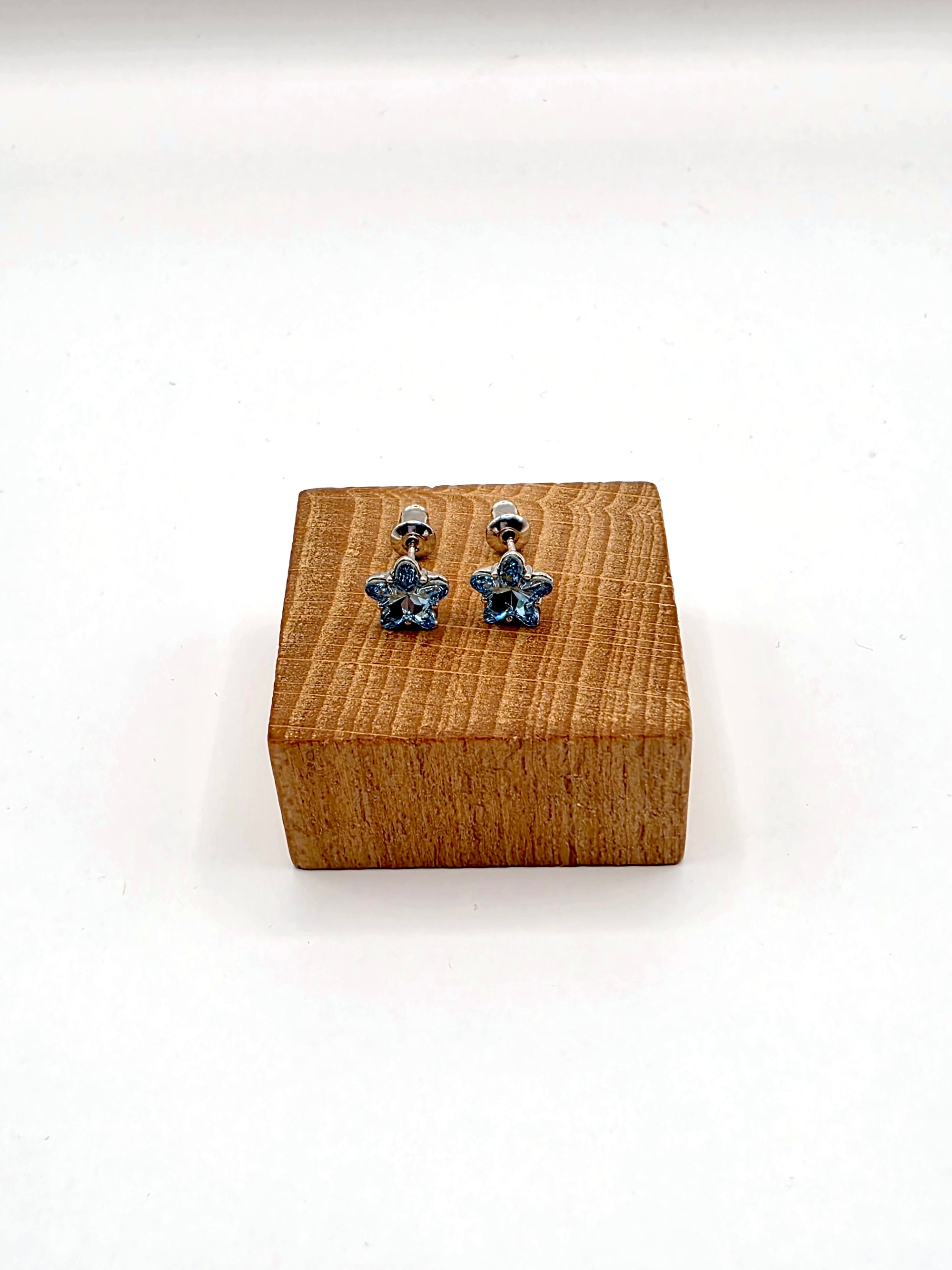 Blue Star Earrings