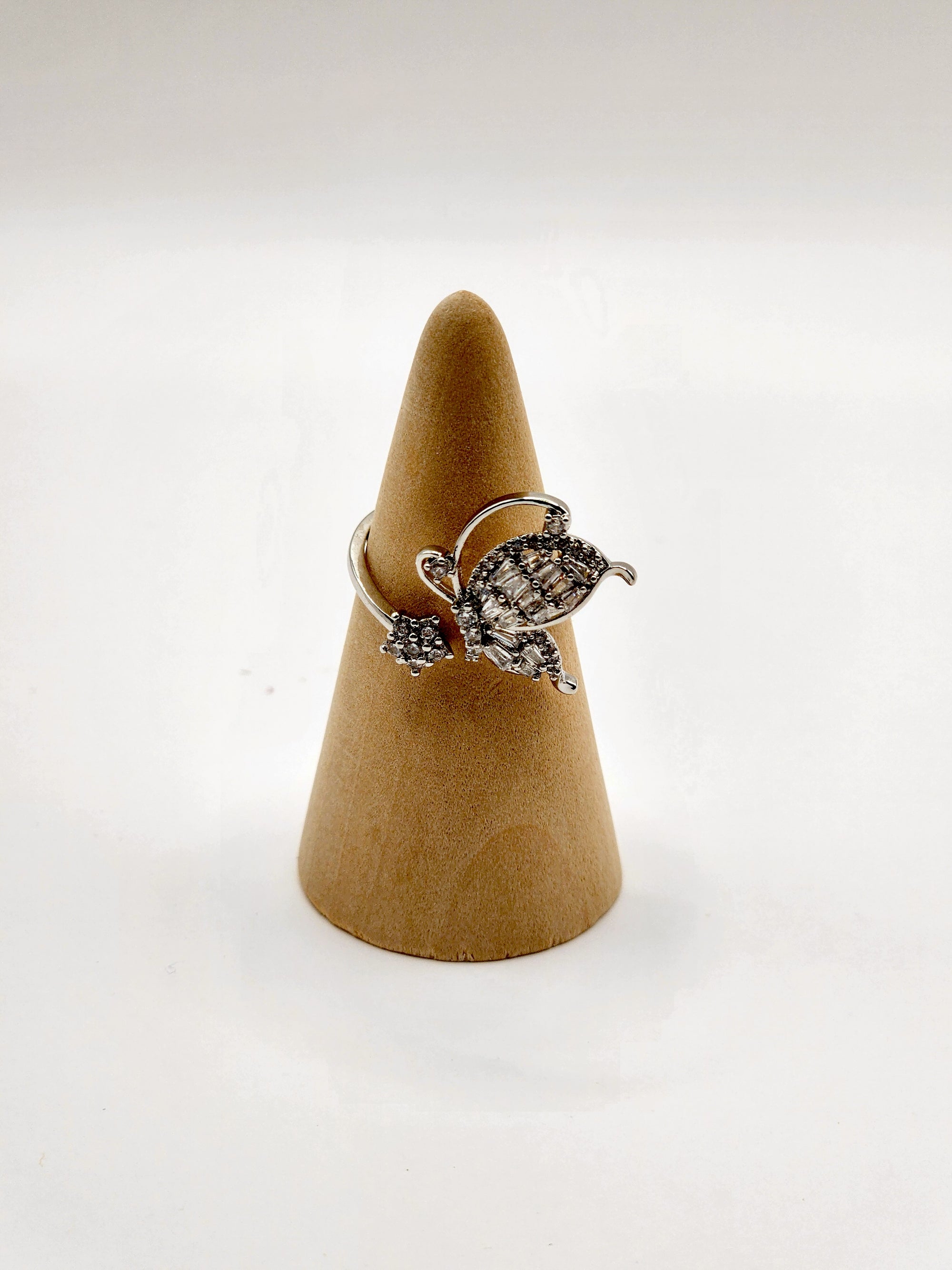Adjustable Butterfly Ring