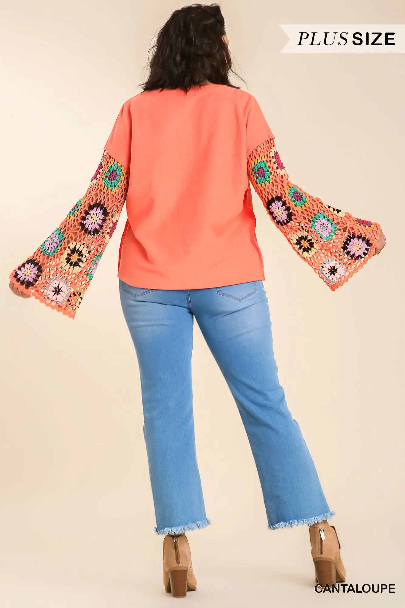 Crochet Long Sleeve Top