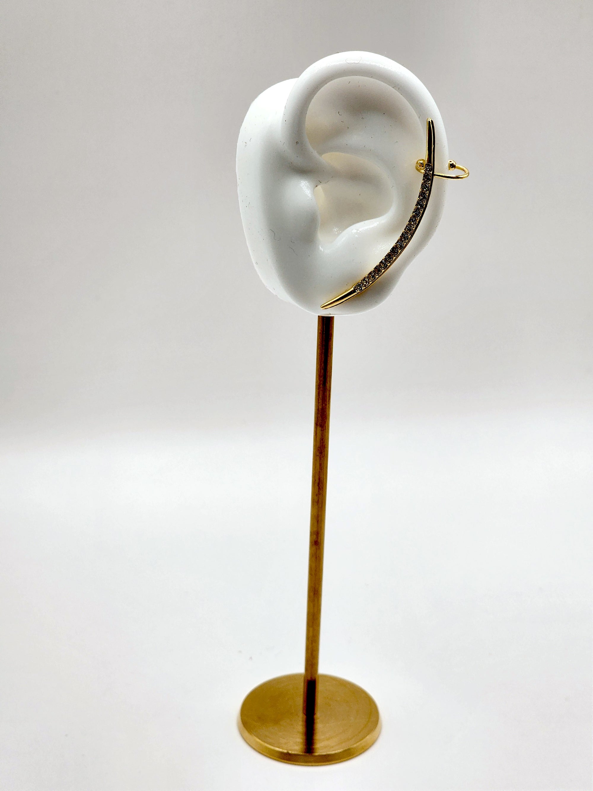 Stone Cuff Earring