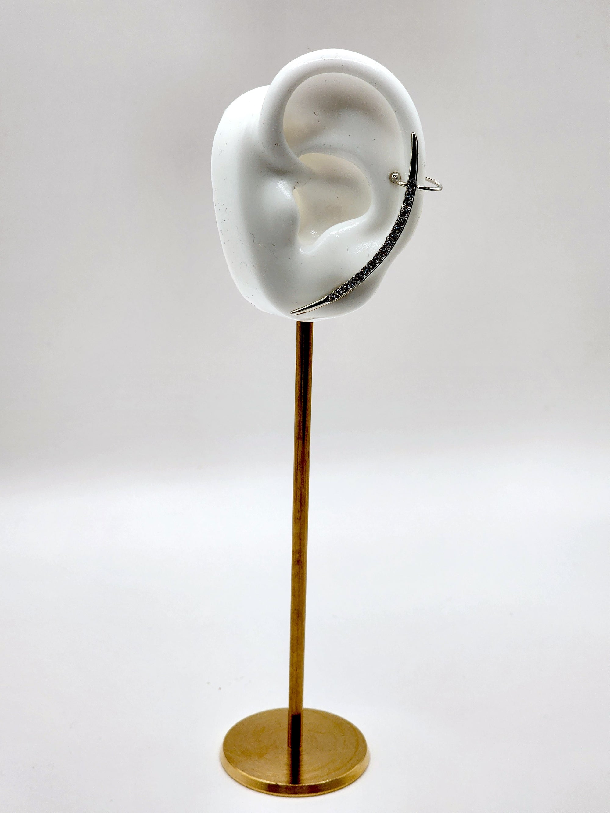 Stone Cuff Earring