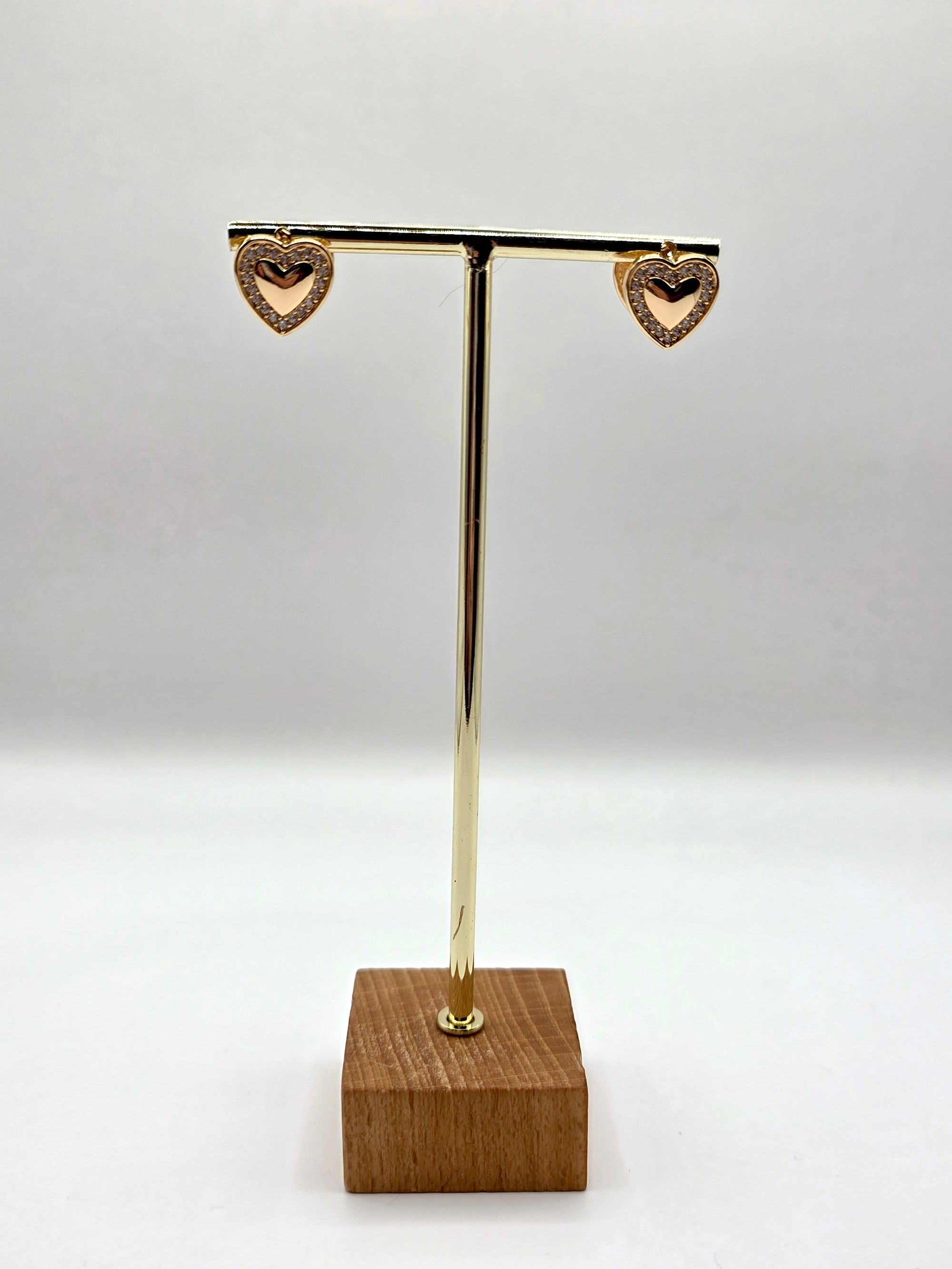 Double Heart Earrings