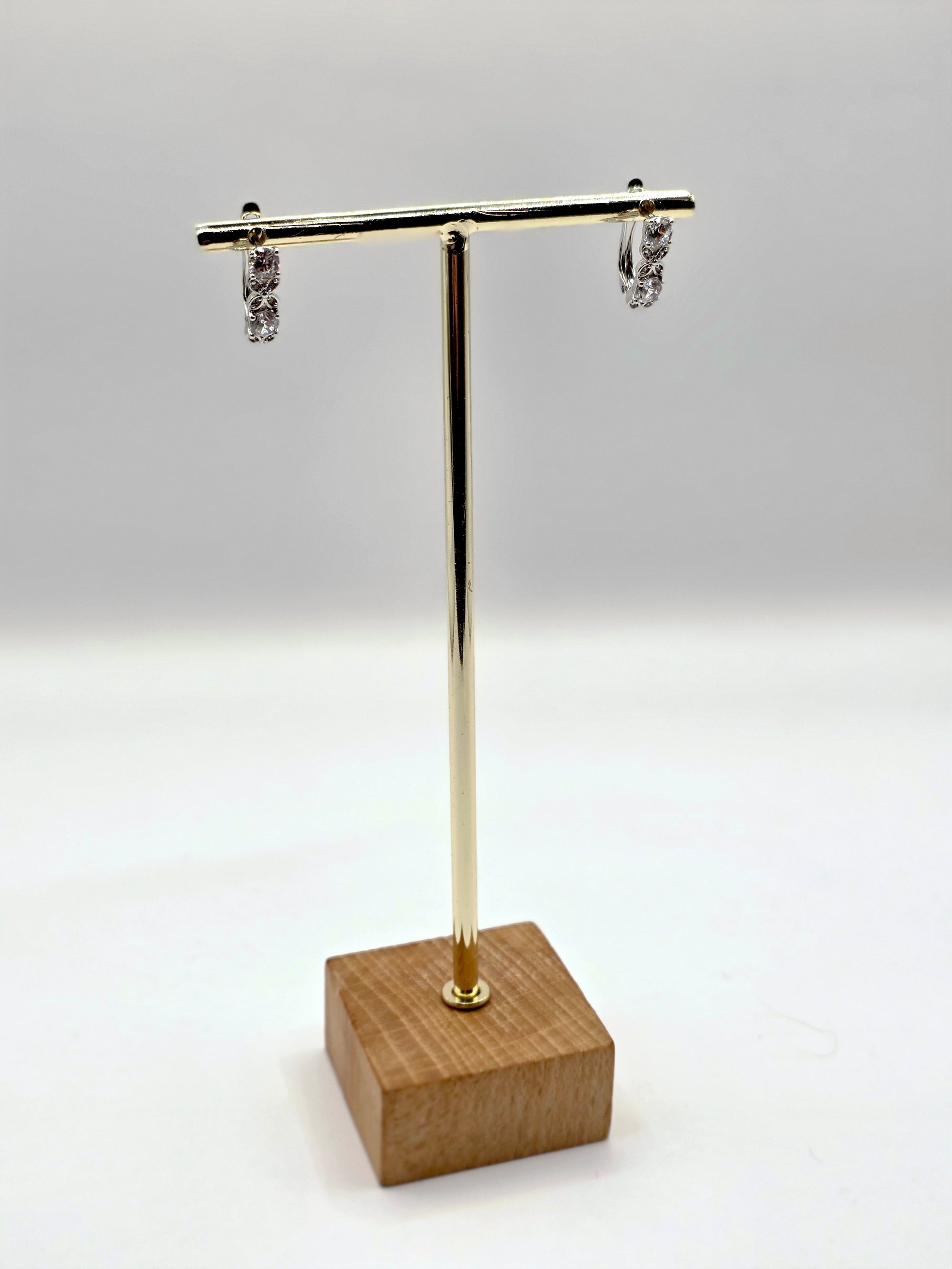 Floral Stone Earrings