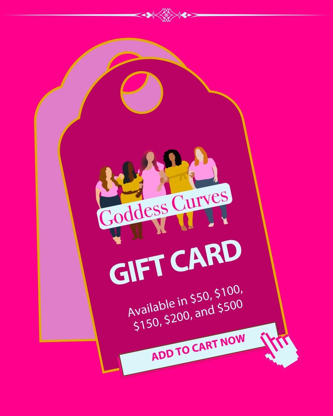 Goddess Curves gift card