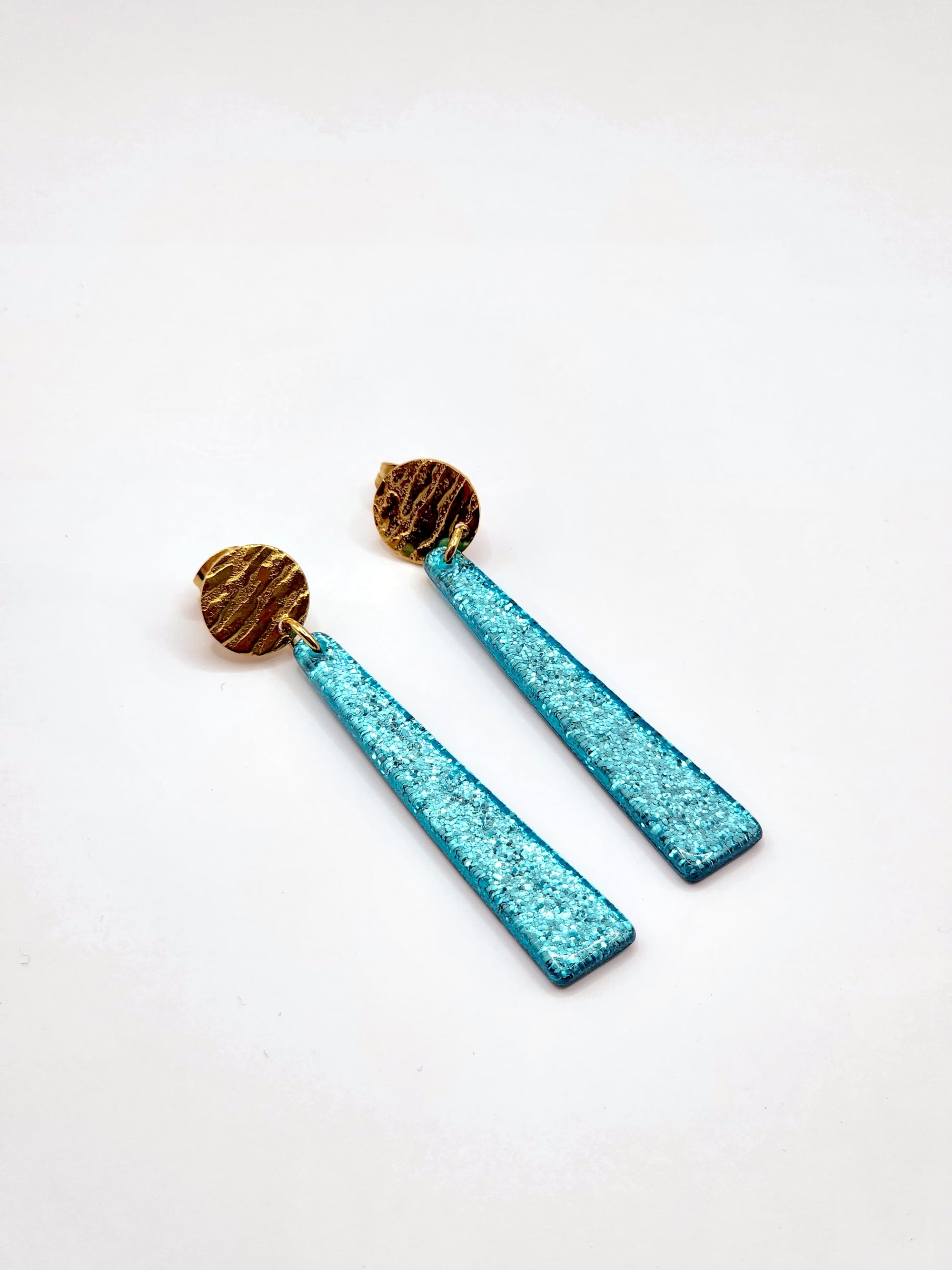 Glitter Drop Earrings