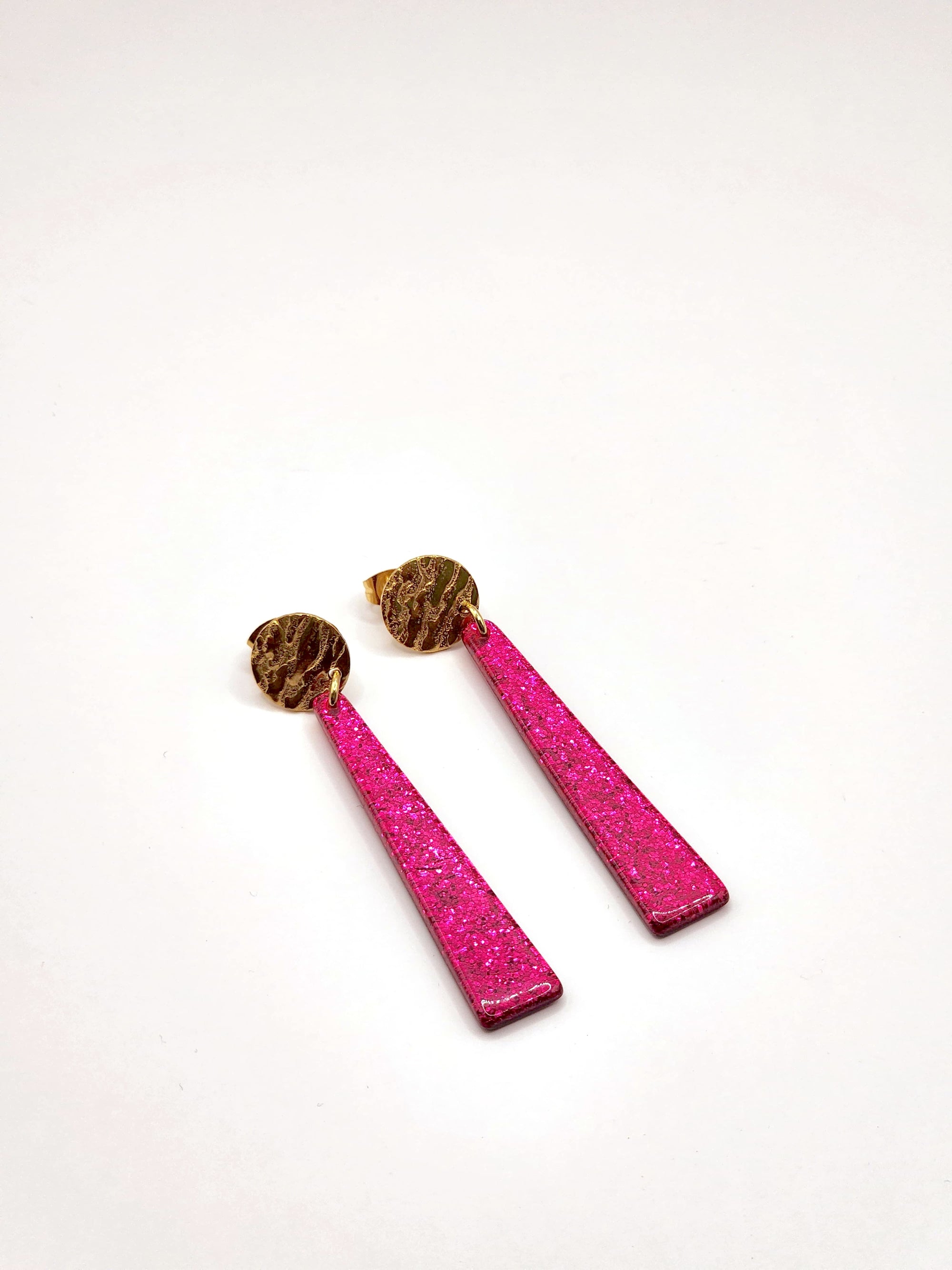 Glitter Drop Earrings