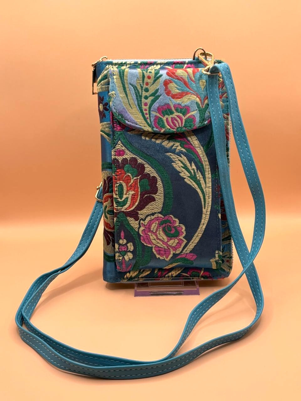 Golden Thread Wallet Purse