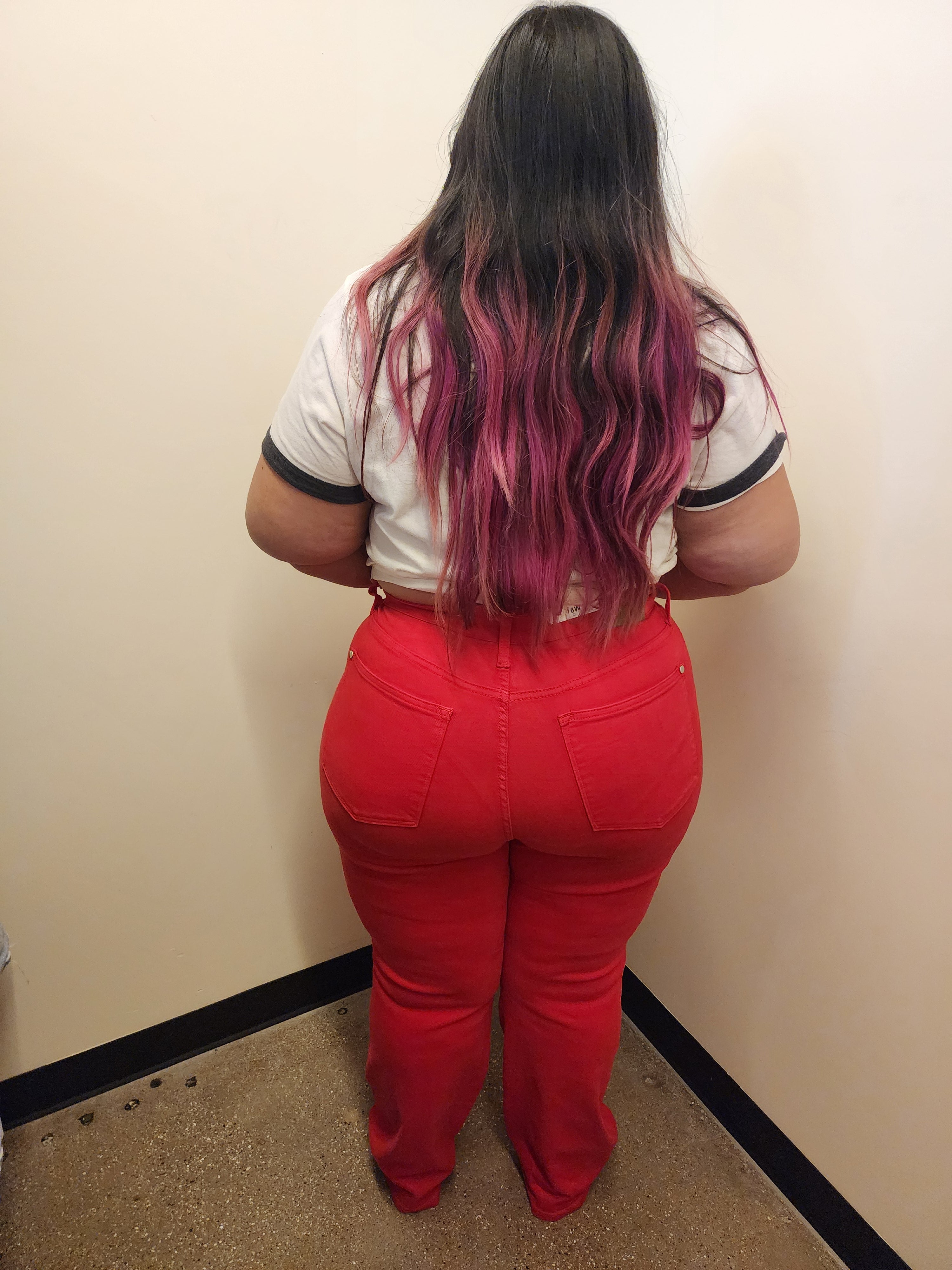 High Waist Garment Dyed 90's Straight