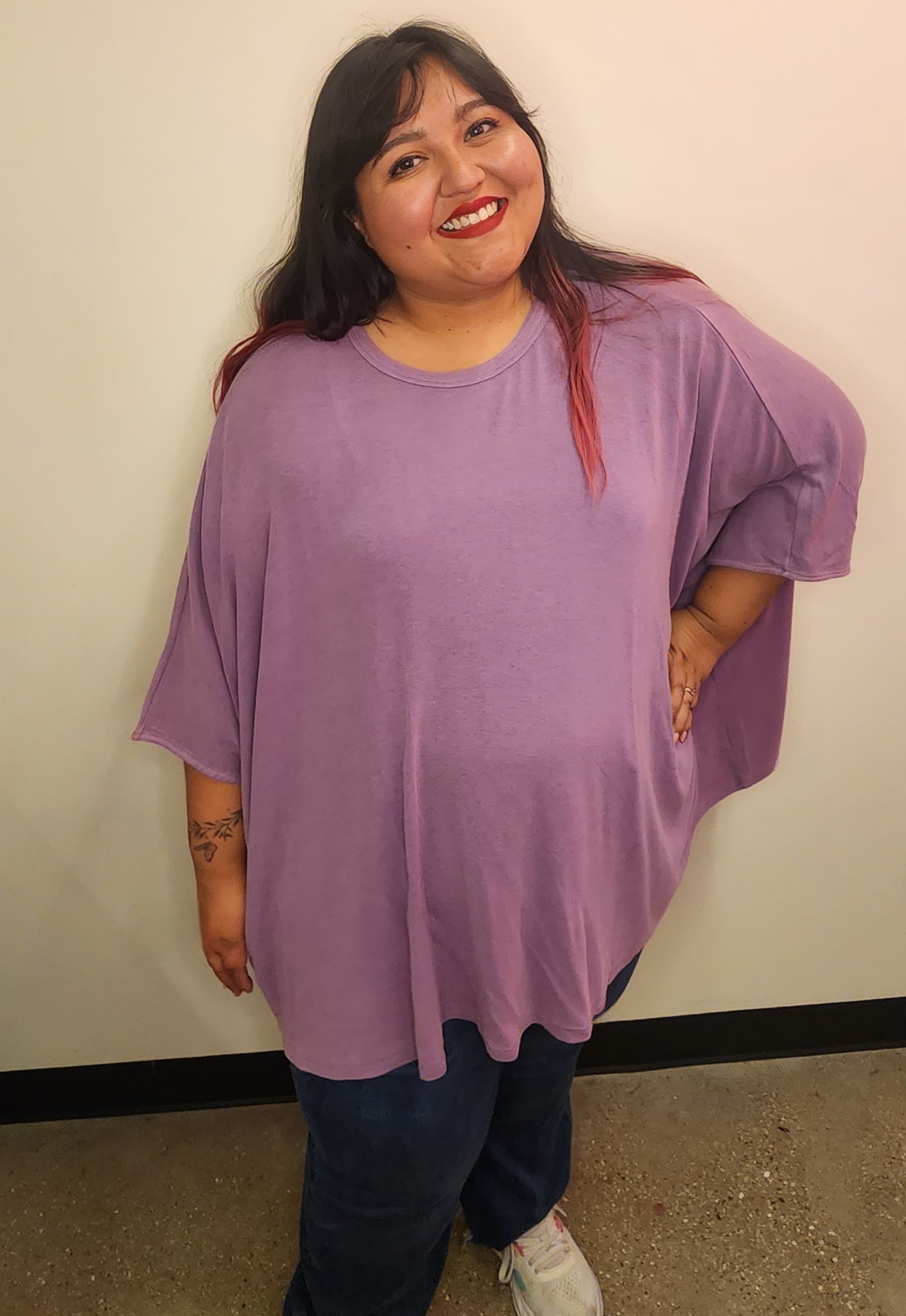 Oversized Washed Top