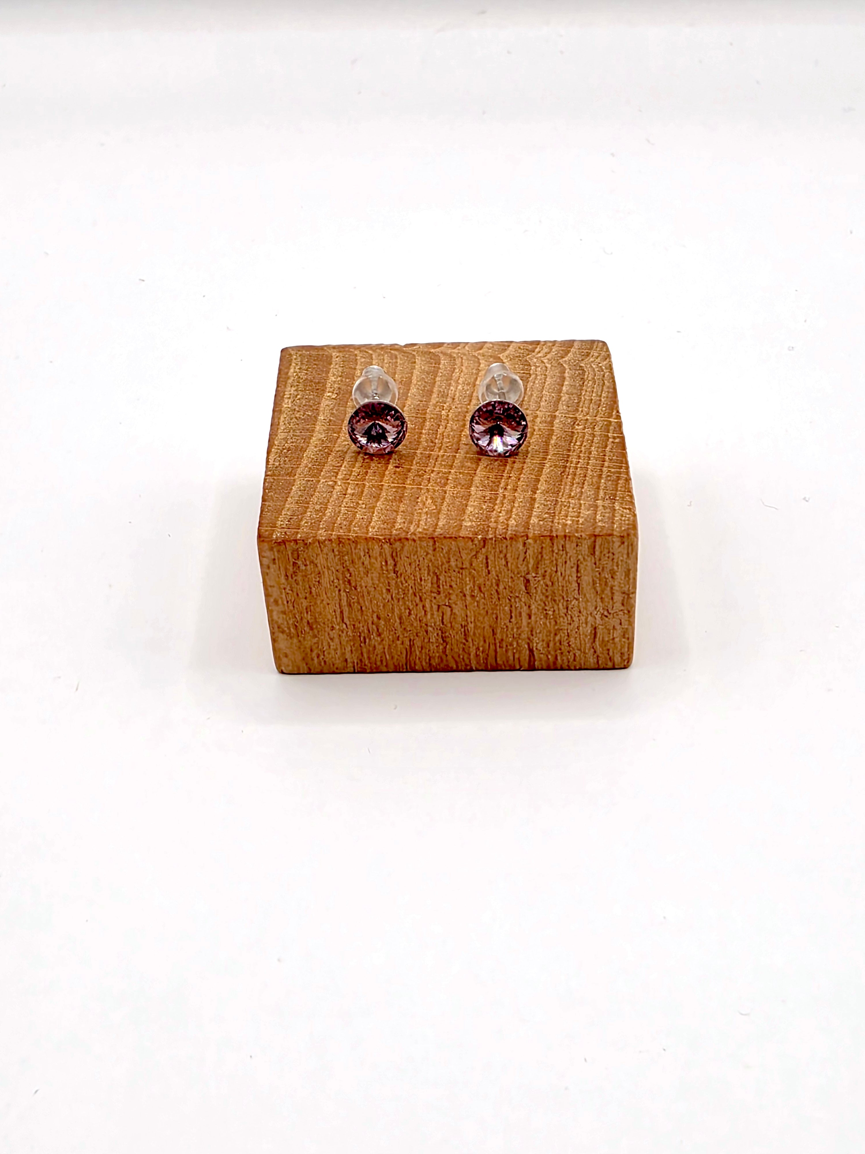 Purple Stone Studs