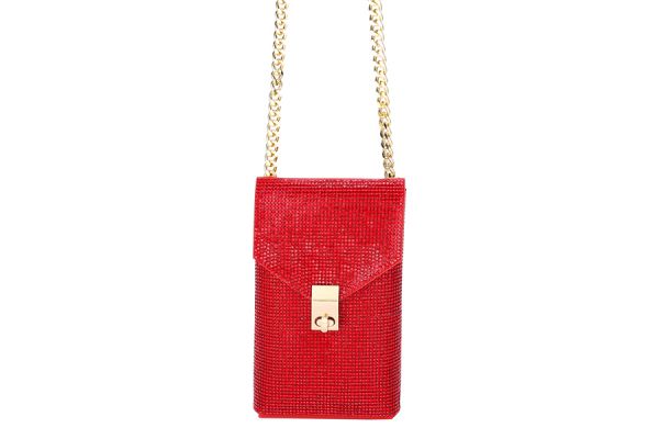 Rhinestone Crossbody Bag