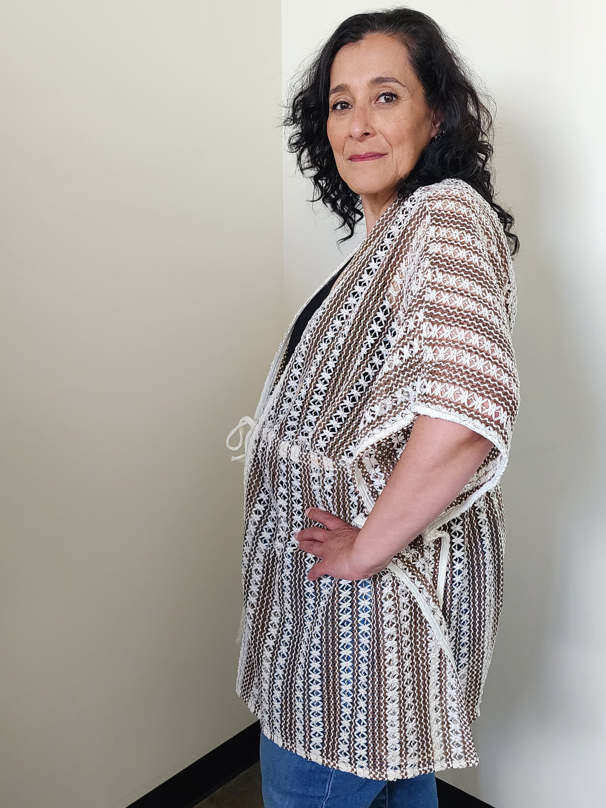 Striped Boho Cardigan