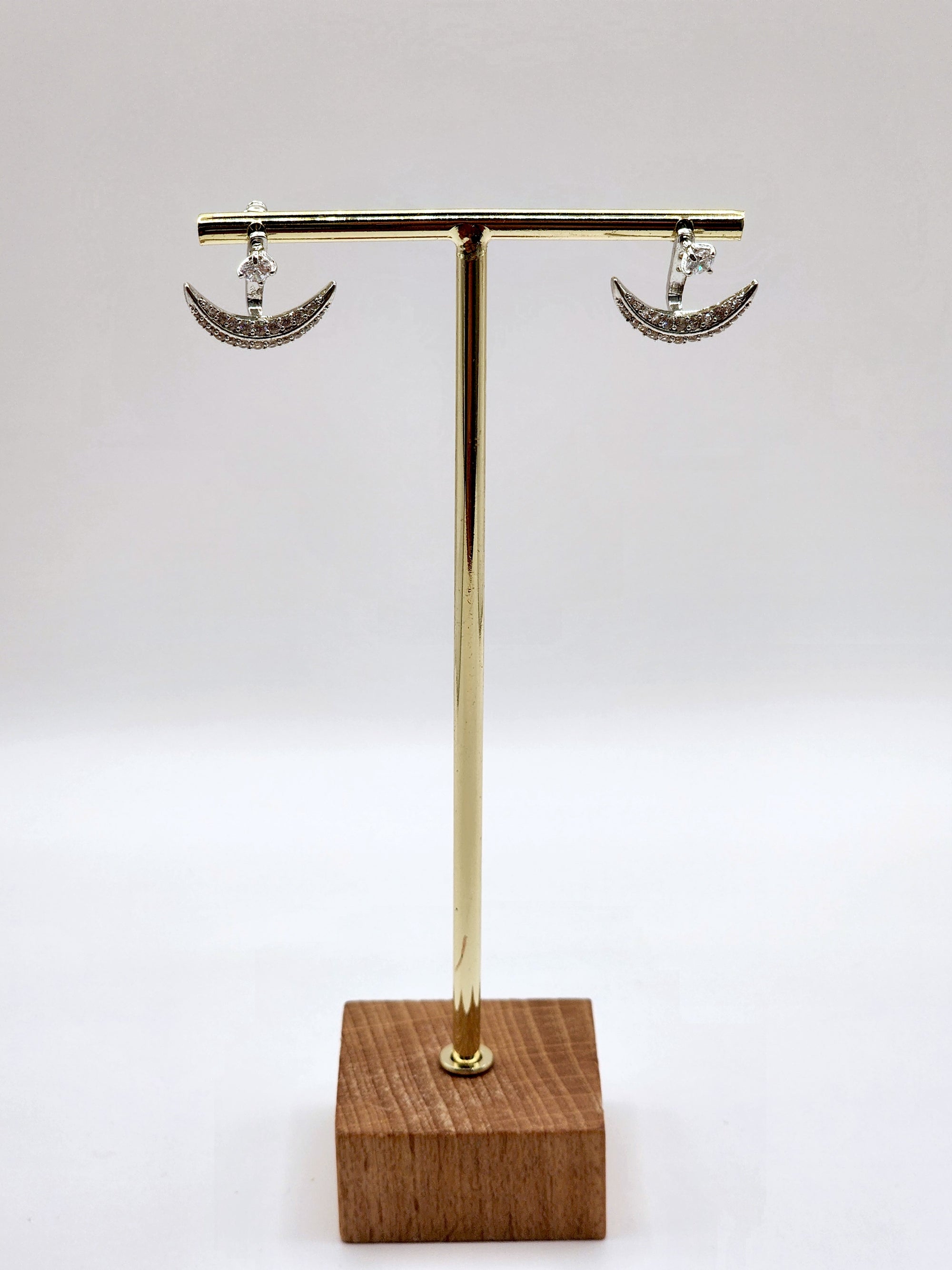 Waning Crescent Earrings
