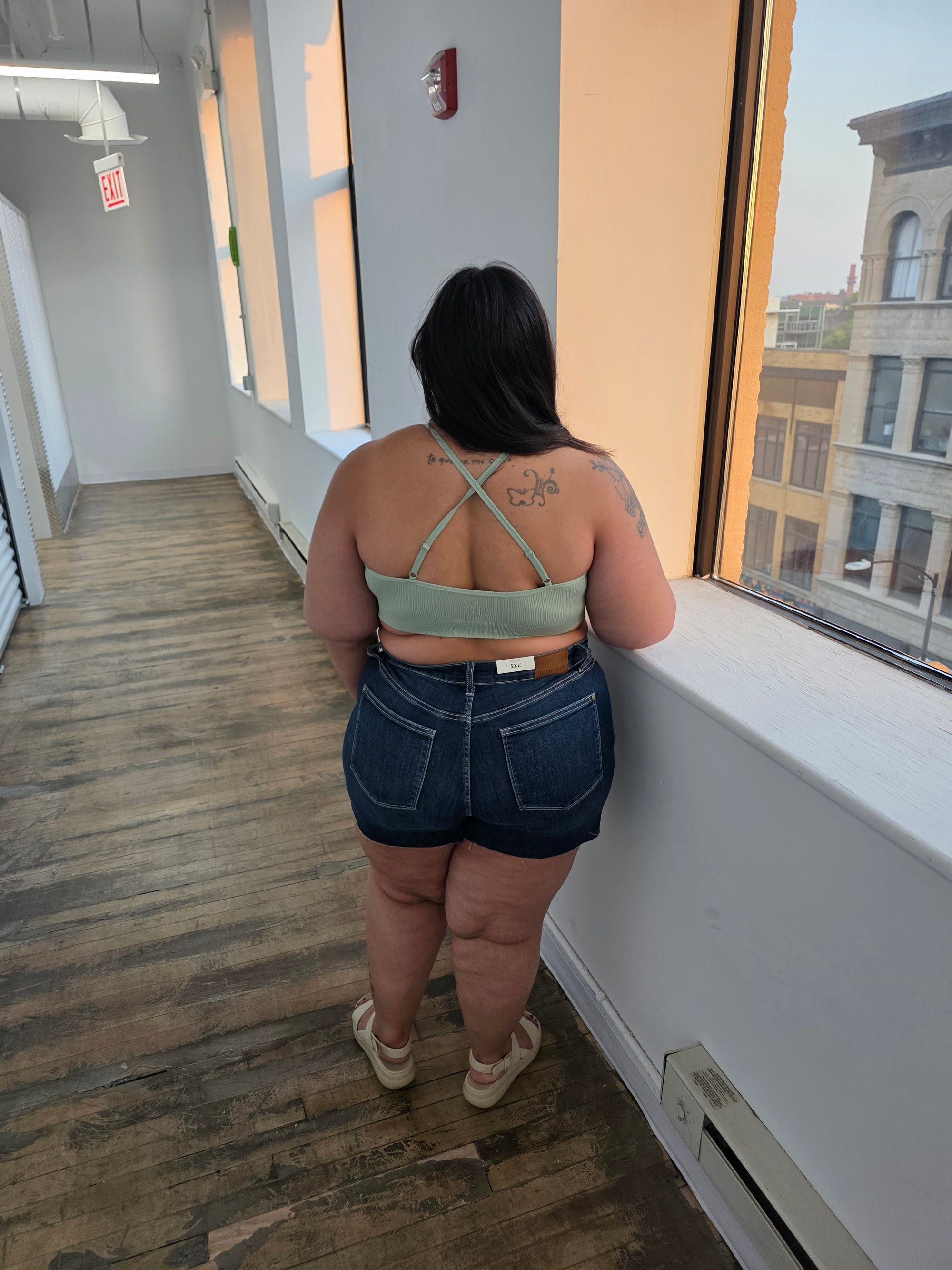 High Neck Crochet Bralette